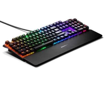 SteelSeries Apex 5 Hybrid Blue Türkçe RGB Mekanik Gaming Klavye - Görsel 2