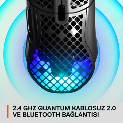 SteelSeries Aerox 5 RGB Kablosuz Gaming Mouse - Görsel 5