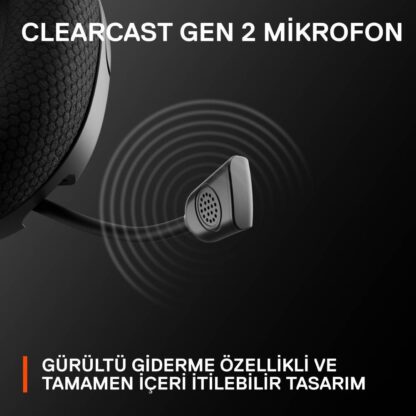 SteelSeries Arctis Nova 1P Hi-Fi Kablolu Siyah Oyuncu Kulaklığı - Görsel 5