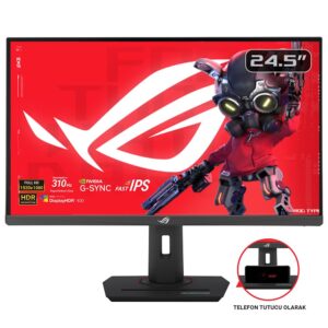 ASUS ROG Strix XG259CMS 24.5" 310Hz 1ms HDMI DP USB-C Adaptive-Sync Pivot HDR10 FHD Fast IPS Gaming Monitör