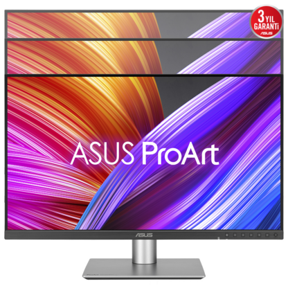 ASUS ProArt Display PA24ACRV 23.8" 75Hz 5ms HDMI DP USB 3.2 Type-C 96W Adaptive Sync HDR10 Pivot QHD IPS Monitör - Görsel 4